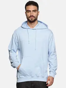The Roadster Lifestyle Co Men Pure Cotton Solid Relaxed Fit Hoodie