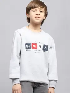 Monte Carlo Boys Round Neck Cotton Sweatshirt
