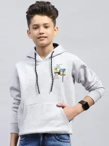 Monte Carlo Boys Cotton Casual Printed Pullover Sweatshirt