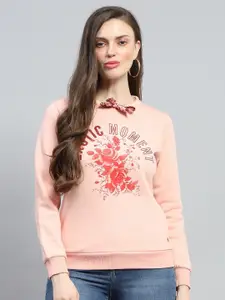 Monte Carlo Women Floral Printed Sweatshirt