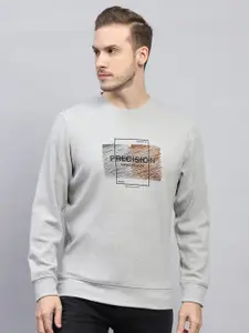 Monte Carlo Men Printed Cotton Pullover Sweatshirt