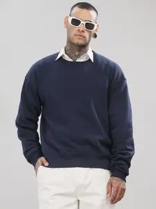 ADRO Men Round Neck Long Sleeves Sweatshirt