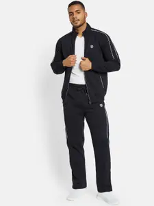 Octave Men Long Sleeve Mock Collar Mid-Rise Tracksuits