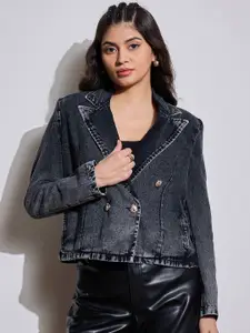 SASSAFRAS Comfort-Fit Double Breasted Blazer