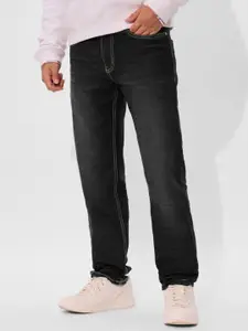 The Souled Store Men Mid-Rise Slim Fit Stretchable Jeans