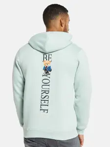 Octave Men Graphic Printed Hooded Sweatshirt