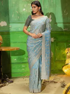 Soch womens Organza Saree