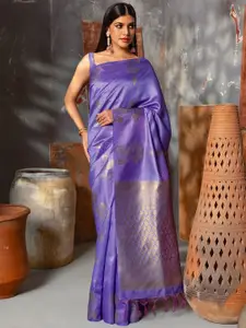 Soch womens Zari Silk Tussar Saree