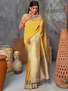 Soch Woven Design Zari Tussar Saree