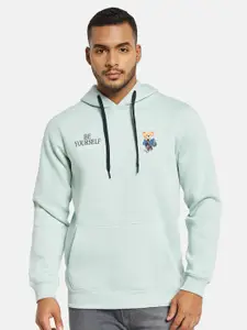 Octave Men Graphic Printed Hooded Sweatshirt