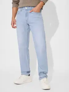 The Souled Store Men Slim Fit Light Fade Stretchable Jeans