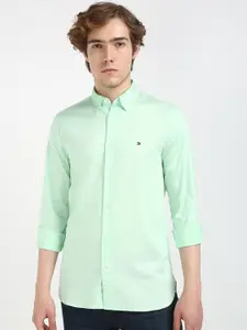 Tommy Hilfiger Men Slim Fit Opaque Casual Shirt