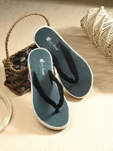 FRESH 1947 FEET Girls Fabric Open Toe Flats