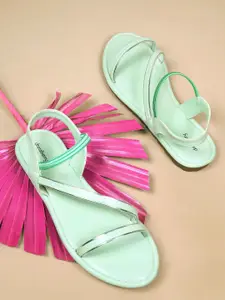 DressBerry Women Party Open Toe Flats