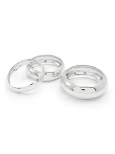 ALDO Set Of 3 Sterling Silver Toe Rings