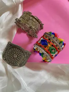 ATIBELLE Set Of 3 Gold-Plated Bangles