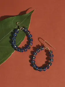 Accessorize Beaded Floral Drop Earrings