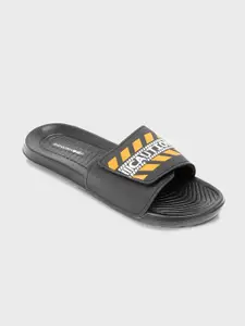 Bewakoof Men Printed Rubber Sliders