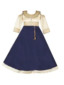 BAESD Girls Embellished A-Line Maxi Dress