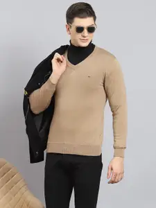 Monte Carlo Men V-Neck Winter Woollen Cardigan