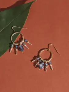 Accessorize Beaded Circular Drop Earrings