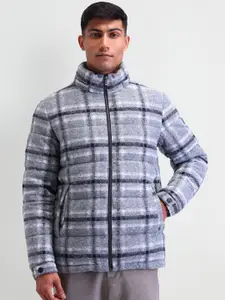 Arrow Sport Men Checked Jacket