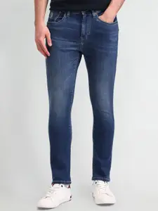 U.S. Polo Assn. Denim Co. Men Carrot Tapered Fit Light Fade Stretchable Jeans