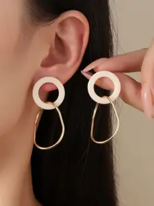 SALTY Timeless Luxury Circular Drop Earrings