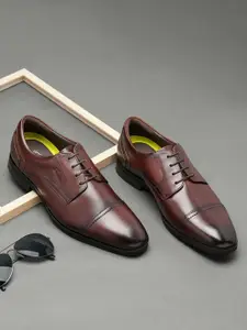 Florsheim Men Leather Lace-Ups Formal Derbys