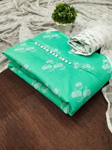 Maroosh Floral Printed Unstitched Dress Material