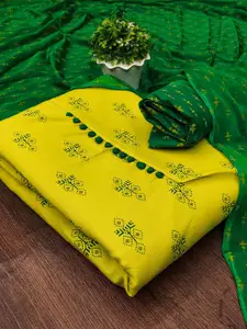 Maroosh Geometric Printed Unstitched Dress Material