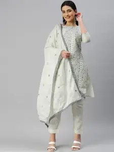Maroosh Embroidered Unstitched Dress Material