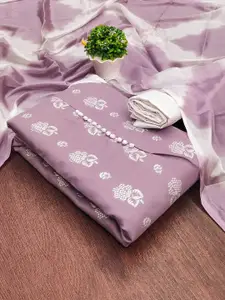 Maroosh Floral Printed Unstitched Dress Material