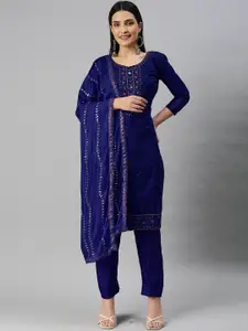 Maroosh Embroidered Unstitched Dress Material