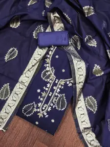 Maroosh Ethnic Motifs Woven Design Beads & Stones Unstitched Dress Material