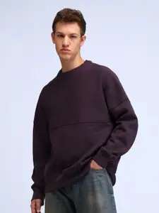 Flying Machine Men Long Sleeves Round Neck Sweatshirt