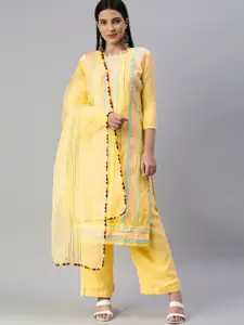 Maroosh Embroidered Unstitched Dress Material