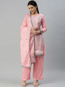 Maroosh Embroidered Unstitched Dress Material