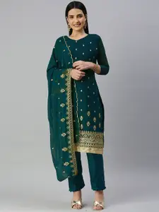 Maroosh Embroidered Unstitched Dress Material