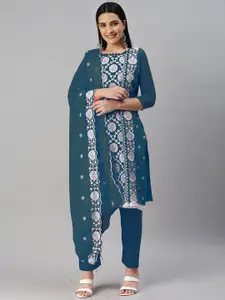 Maroosh Embroidered Unstitched Dress Material