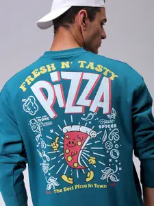 The Indian Garage Co Men Typography Printed Sweatshirt