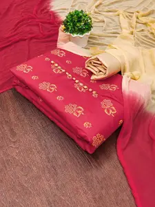 Maroosh Printed Unstitched Dress Material