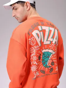 The Indian Garage Co Men Typography Printed Sweatshirt