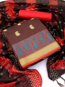 Maroosh Embellished Unstitched Dress Material