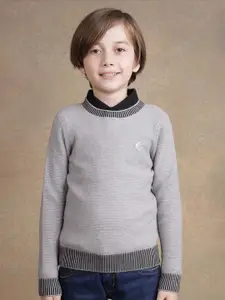 One Friday Boys Round Neck Pullover