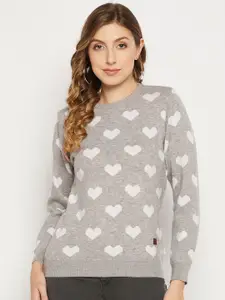 Duke Women Geometric Printed Pullover