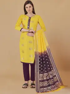 Maroosh Woven Design Unstitched Dress Material