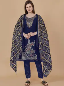 Maroosh Embellished Unstitched Dress Material