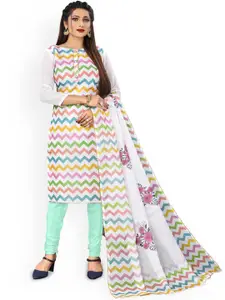 Maroosh Printed Unstitched Dress Material