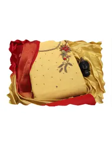 Maroosh Embellished Unstitched Dress Material